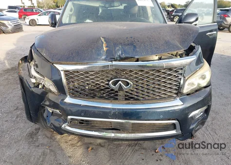2016 Infiniti Qx80 from USA, damaged, VIN JN8AZ2NFXG9611344